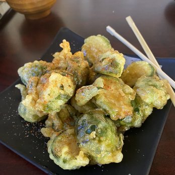 Mirin Cafe - Tempura Brussel sprouts - Japanese Near Me - Escondido, California