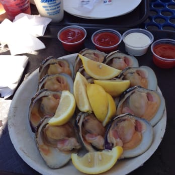 Johnny's Reef Restaurant - Raw Clams - Seafood Near Me - Bronx, New York Johnny's Reef Restaurant - Raw Clams - Seafood Near Me - Bronx, New York