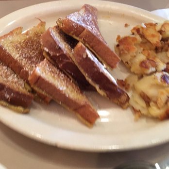 Village Cafe - French Toast with a side of Potatoes - American Near Me - Siesta Key, Florida Village Cafe - French Toast with a side of Potatoes - American Near Me - Siesta Key, Florida