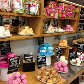 Lush - Display of bath bombs - Cosmetics & Beauty Supply Near Me - Orland Park, Illinois
