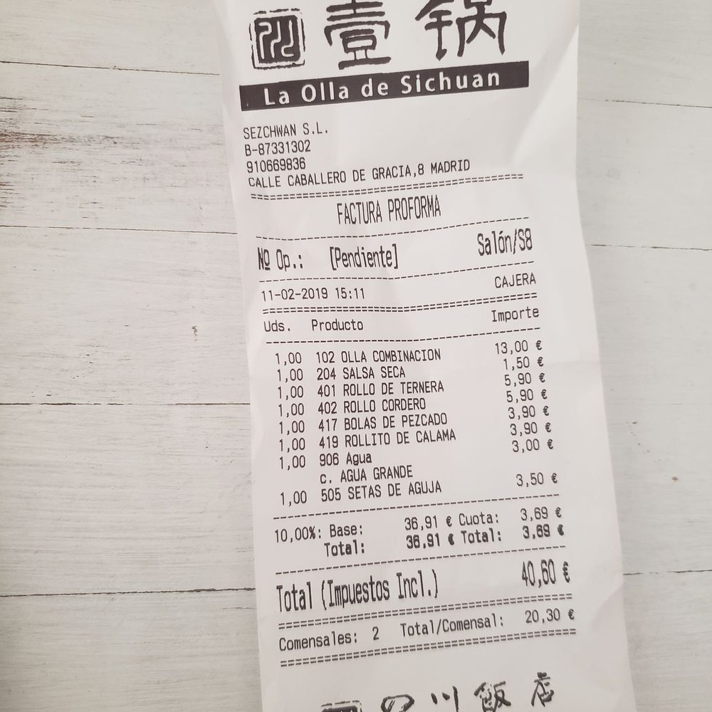 La Olla de Sichuan - Chinese Near Me - Madrid, M