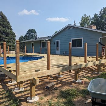 Koneck Contracting - Pool deck framing. - General Contractors Near Me Koneck Contracting - Pool deck framing. - General Contractors Near Me