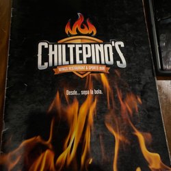Chiltepinos - Menu cover