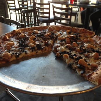 Beach Pizza - Couldn't wait to take a pic before grabbing a couple slices. Great pizza! - Italian Near Me - Westchester, California Beach Pizza - Couldn't wait to take a pic before grabbing a couple slices. Great pizza! - Italian Near Me - Westchester, California