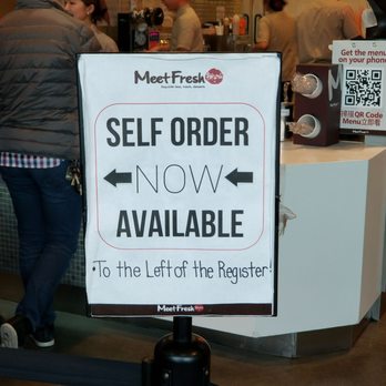 Meet Fresh - Don't use self order if you plan on customizing your order. - Desserts Near Me - Irvine, California