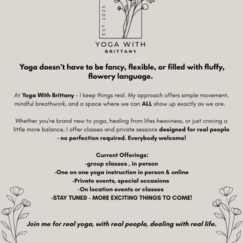 Yoga with Brittany - Yoga Near Me - Lehighton, Pennsylvania Yoga with Brittany - Yoga Near Me - Lehighton, Pennsylvania