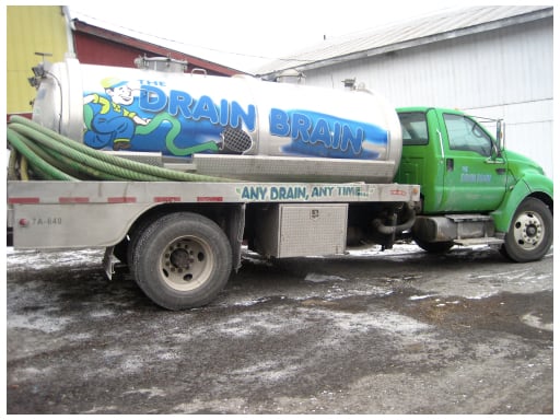 Slide of The Drain Brain