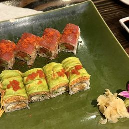 Fire Starter Roll (top) Cobra Roll (bottom)