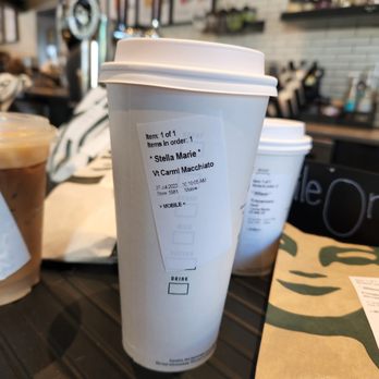 Starbucks - Starbucks - Venti Caramel Macchiato - Coffee & Tea Near Me - Sunnyvale, California