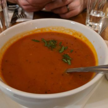 Elephant & Castle - Roasted Red Bell Pepper soup. Soup of the day. - American Near Me - Dublin, D