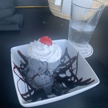 Morrison - Spooky and Cream! (Charcoal cookies and cream ice cream) - Gastropubs Near Me - Los Angeles, California Morrison - Spooky and Cream! (Charcoal cookies and cream ice cream) - Gastropubs Near Me - Los Angeles, California