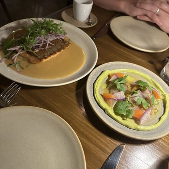 Arden - Main- trout and albacore crudo - New American Near Me - Portland, Oregon Arden - Main- trout and albacore crudo - New American Near Me - Portland, Oregon