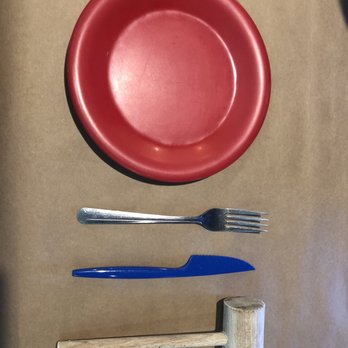 Crab Corner - Artsy farts photo of the utensils lol - Seafood Near Me - Las Vegas, Nevada
