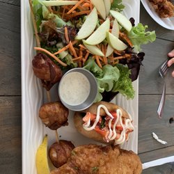 The Ships Company Pub & Galley - Fishermen's platter. So good.