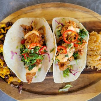 Kitchen Social - Crispy chicken tacos - Cocktail Bars Near Me - Columbus, Ohio Kitchen Social - Crispy chicken tacos - Cocktail Bars Near Me - Columbus, Ohio