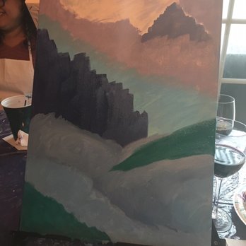 Paint the Town - If I can paint, anyone can! - Paint & Sip Near Me