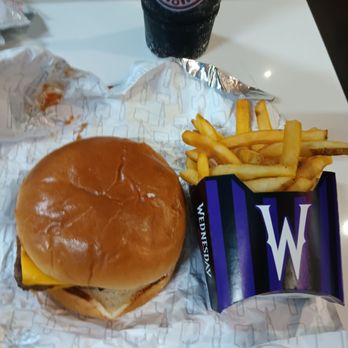 Wendy's - Small Baconator meal with Diet Coke - Fast Food Near Me - Las Vegas, Nevada Wendy's - Small Baconator meal with Diet Coke - Fast Food Near Me - Las Vegas, Nevada