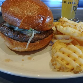 PHX Beer - Swiss burger. $14 - American Near Me - Scottsdale, Arizona PHX Beer - Swiss burger. $14 - American Near Me - Scottsdale, Arizona