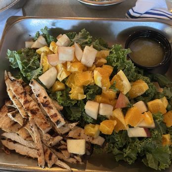 AJ's Burgers - Kale Salad with chicken - Burgers Near Me - New Rochelle, New York