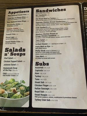 Menu photo 3 Rolling Hills Restaurant Collins, NY