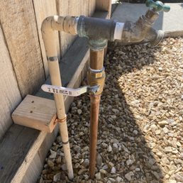 After picture of water pipe. Much better!! After picture of water pipe. Much better!!