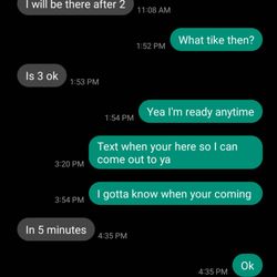 Apex Driving School - Actual convo of him being late