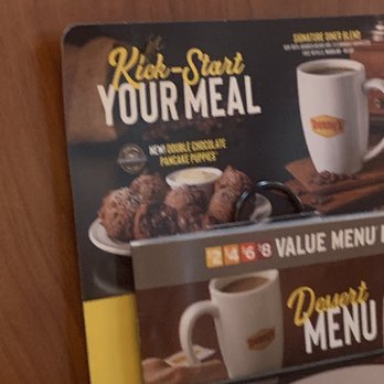 Denny's - Nasty roach crawling on the table. - American Near Me - Orange, Texas