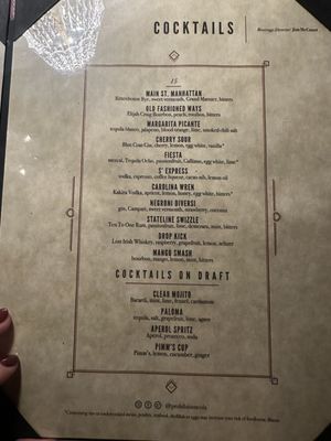 Menu photo 5 Prohibition Columbia, SC Menu photo 5 Prohibition Columbia, SC