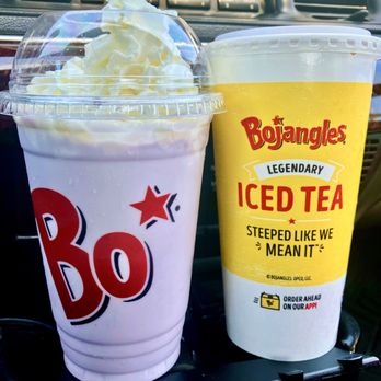 Bojangles - Bo-berry milkshake & legendary iced tea - Fast Food Near Me - Euless, Texas