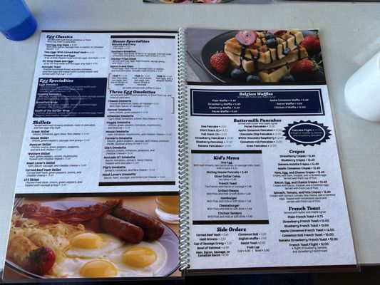 Menu photo 1 Flips Pancake House Moline, IL
