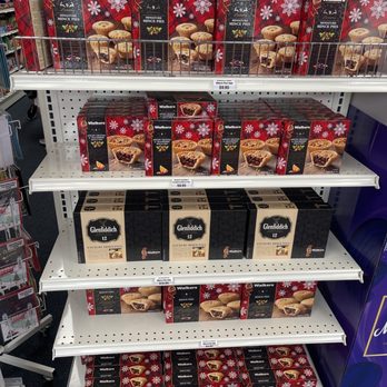 British Shop - a display of cookies on shelves - Candy Stores Near Me - Tampa, Florida British Shop - a display of cookies on shelves - Candy Stores Near Me - Tampa, Florida