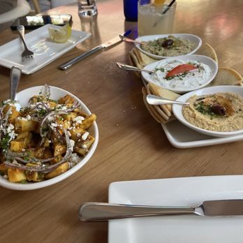 Greek Bistro - Lemon Potatoes and The Trio - Greek Near Me - Glendale, California