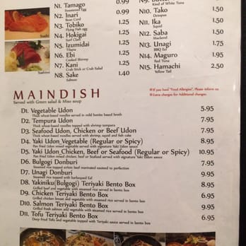 Sushi California - Menu 4 - Sushi Bars Near Me - Toronto, Ontario Sushi California - Menu 4 - Sushi Bars Near Me - Toronto, Ontario