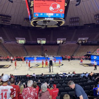 Mackey Arena - State vball championship at Mackey - Stadiums & Arenas Near Me - West Lafayette, Indiana