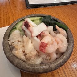 Ebizo Japanese Restaurant - Mixed Sunomono Salad... fresh
