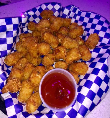 Photo of DR. Philgoods  Laboratory Bar & Grill - Pompano Beach, FL, US. Tots- perfectly cooked/ they were outstanding