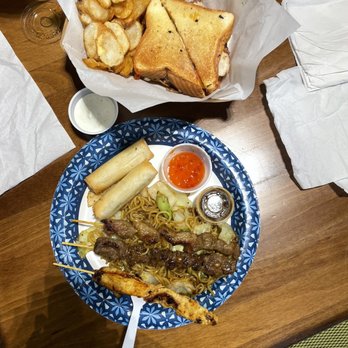 Union Hall - BL-ASIAN ASIAN Special, and Waco Melt's Club sandwich with chips. Both VERY solid choices! - Food Court Near Me - Waco, Texas Union Hall - BL-ASIAN ASIAN Special, and Waco Melt's Club sandwich with chips. Both VERY solid choices! - Food Court Near Me - Waco, Texas