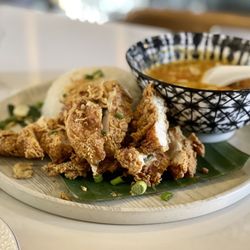 Charm Thai Kitchen & Coffee - Thai Street fried chicken with mussamun curry