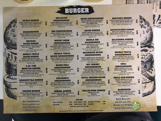 Menu photo 3 M43 Burger Bar-BQ Füssen, BY