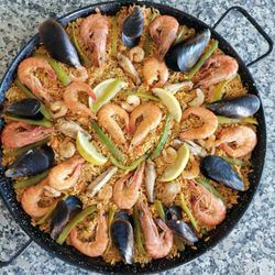 Le Maroc - Paella fruits de mers