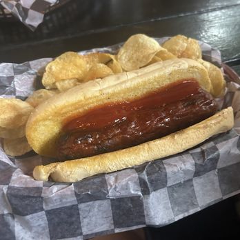 Otto's Beer & Brat Garden - jumbo hotdog - Pubs Near Me - Minocqua, Wisconsin Otto's Beer & Brat Garden - jumbo hotdog - Pubs Near Me - Minocqua, Wisconsin