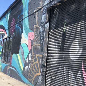 Oakland Dreams Mural - Left side of mural - Public Art Near Me - Oakland, California Oakland Dreams Mural - Left side of mural - Public Art Near Me - Oakland, California