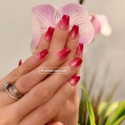 Ombre red