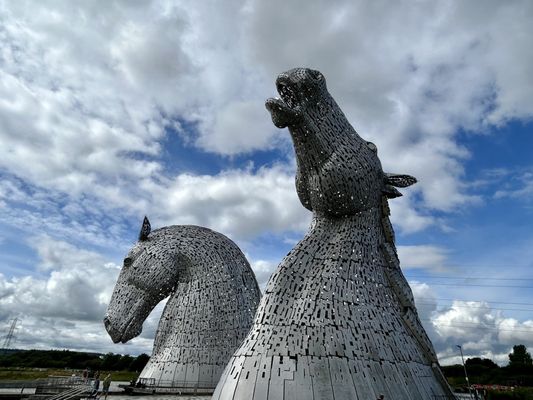 The Kelpies by null
