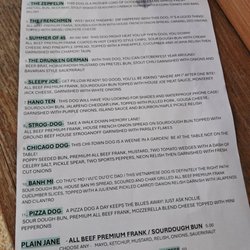 Doggone-Crazy - Menu