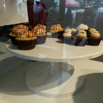 Cupcakin' Bake Shop - Salted caramel cupcake and mini carrot cupcake. - Bakeries Near Me - Berkeley, California