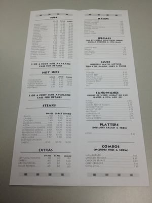 Menu photo 7 Olympic Subs & Steaks Wilmington, DE