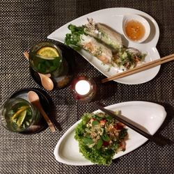 Good morning Vietnam - Sommerrollen mit Tofu & Papaya Salat