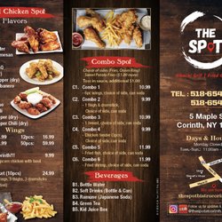 The Spot Hibachi Grill & Fried Chicken - Updated Menu 8/9/22