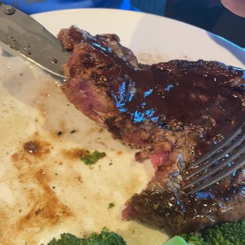 Bullfish Grill - Rare ribeye. - Steakhouses Near Me - Pigeon Forge, Tennessee